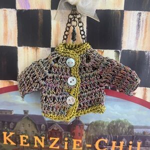 McKenzie Childs Sweater Ornament